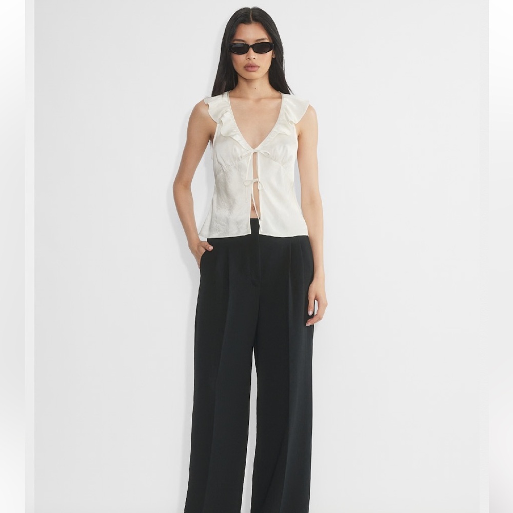 Aritzia satin top